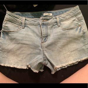 mudd girls jean shorts
